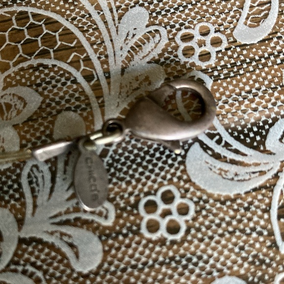 CHICO’S 16” + 4” extender multi-color bead necklace on st wire $19 - Picture 3 of 3